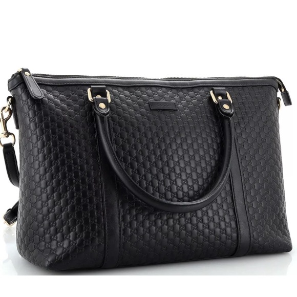 Gucci Handbags - Gucci Britt Convertible Dome Satchel Microguccissima Leather Medium